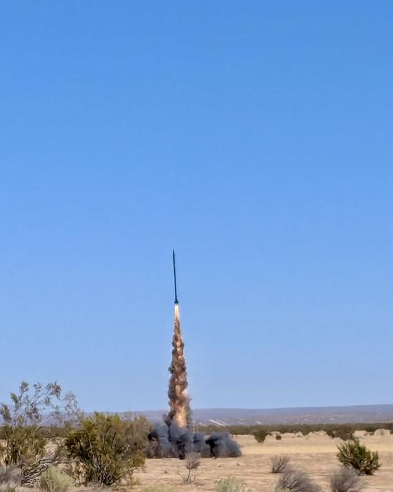 ION 4.1 lifting off at MDARS on the Level 3 certification flight